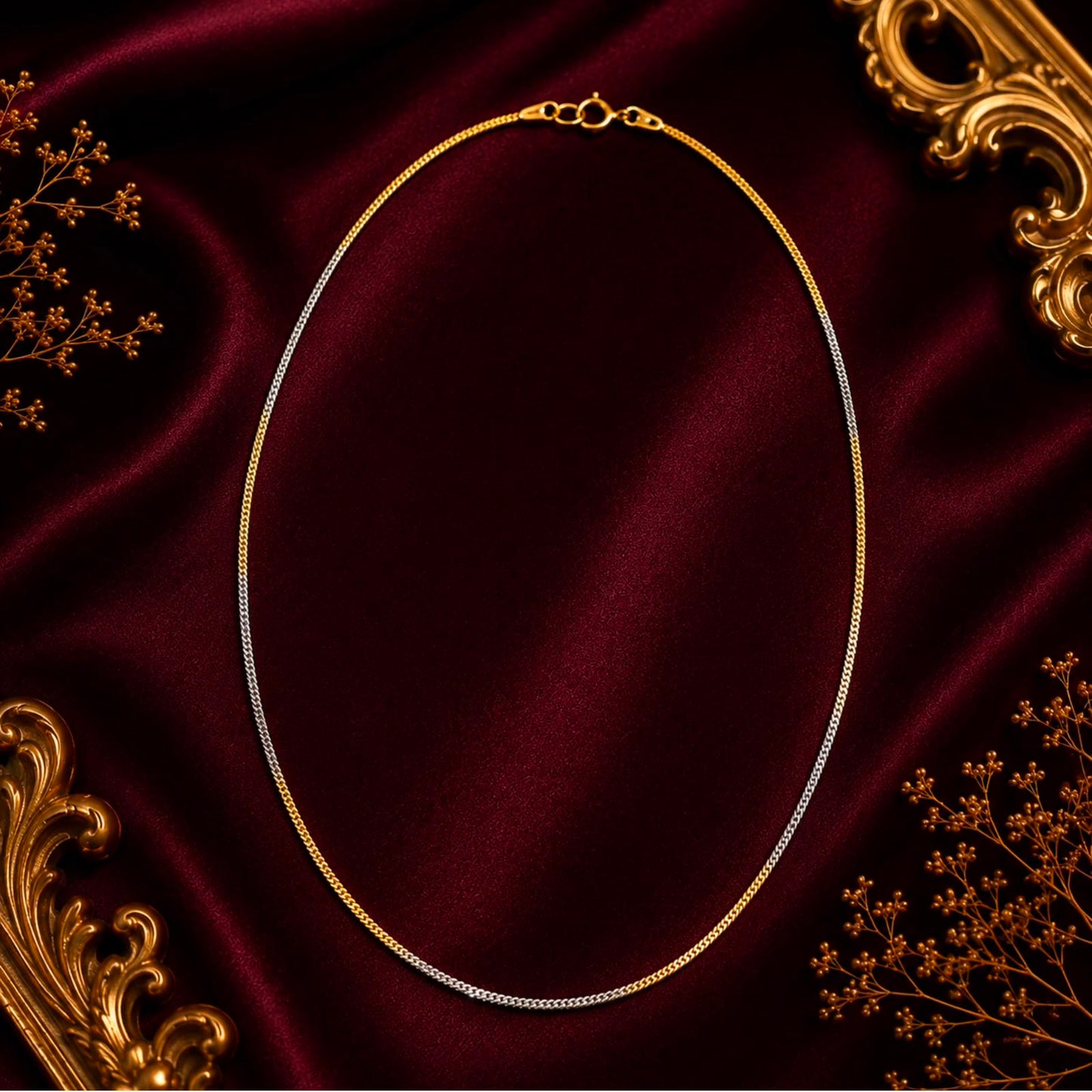 Royal Emerald American Diamond 5-Piece Single Chain Mangalsutra Jewellery Combo with Adjustable Ring & Bracelet